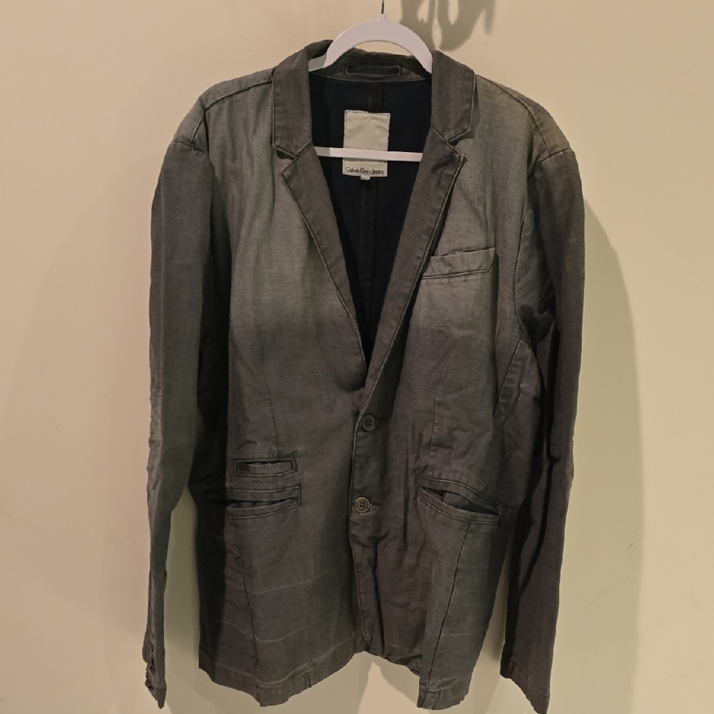 Calvin Klein Men's Charcoal Jacket